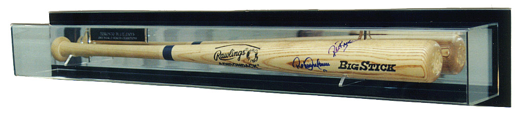 Boston Strong Silver Chrome Baseball & Display Case - Big Time Bats